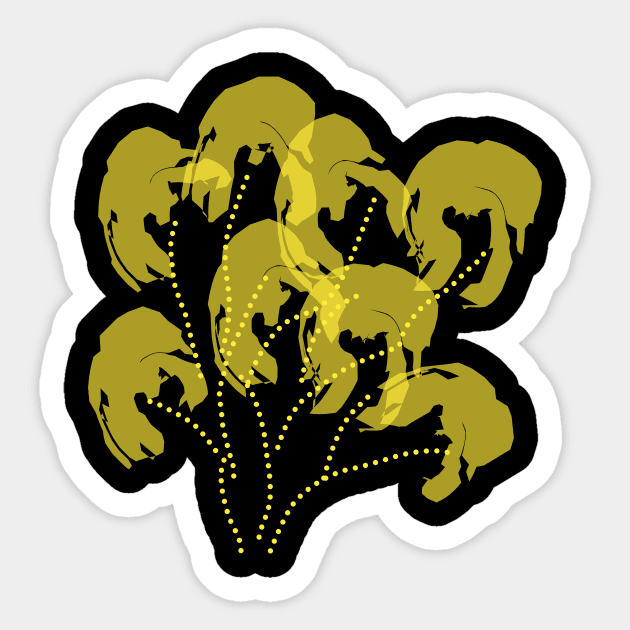 Fantasy flower vector Sticker by Fadmel